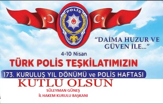 Türk Polis Teşkilatı 173 Yaşında